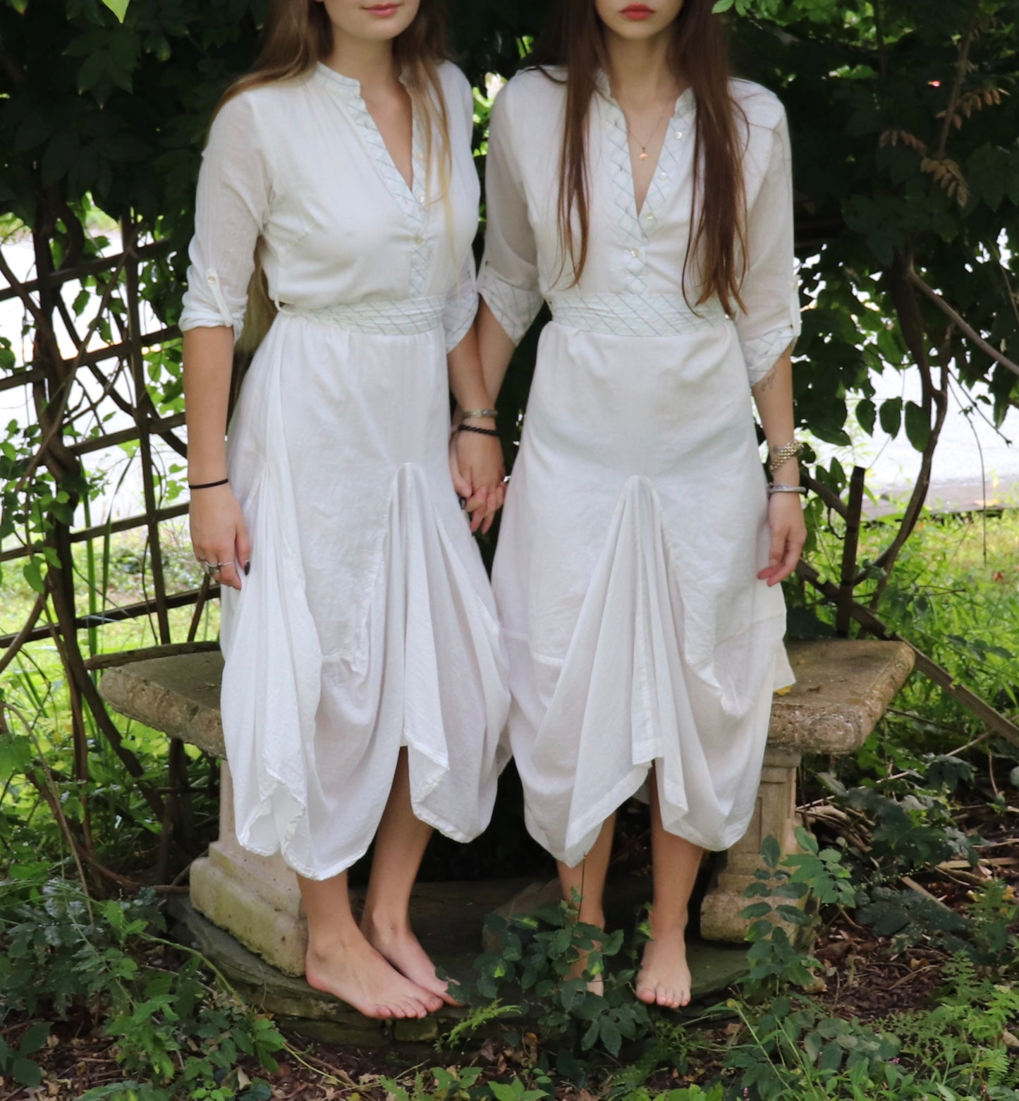 Market Dress. Cotton Voile.