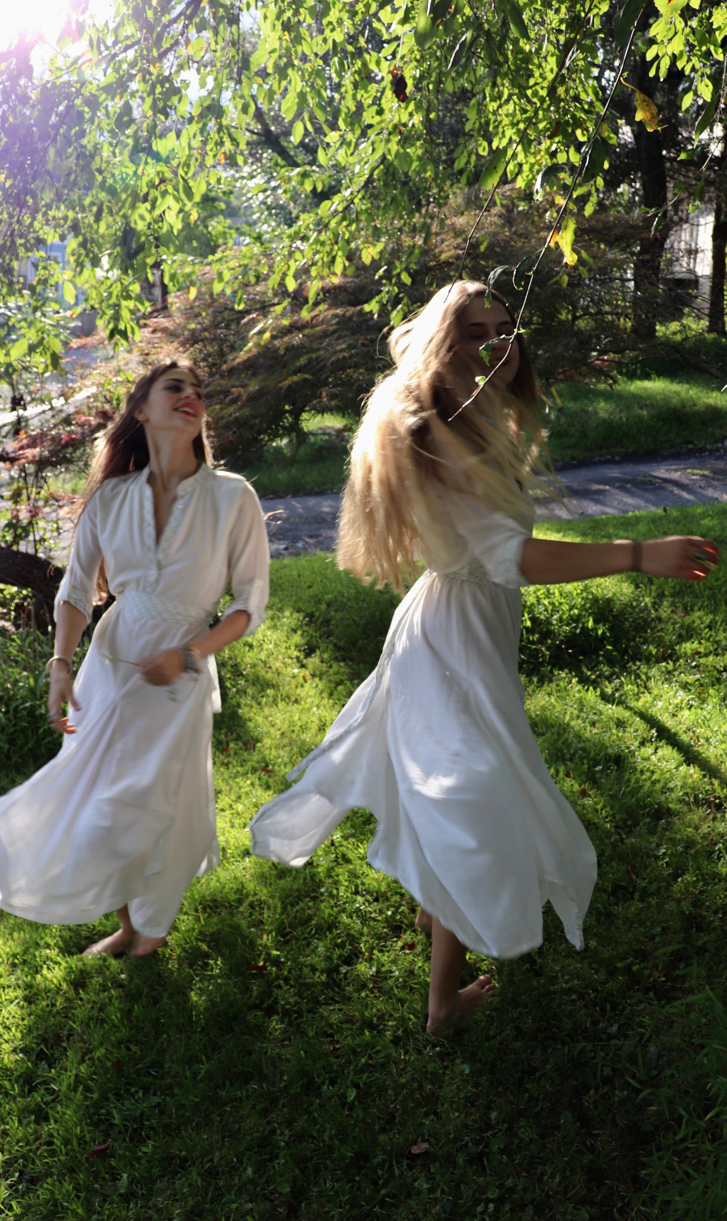 Market Dress. Cotton Voile.