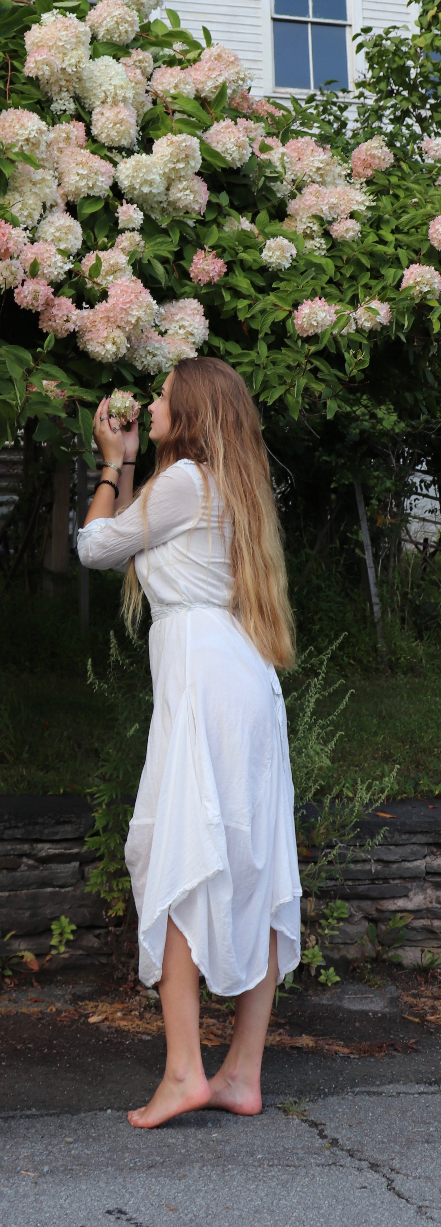 Market Dress. Cotton Voile.