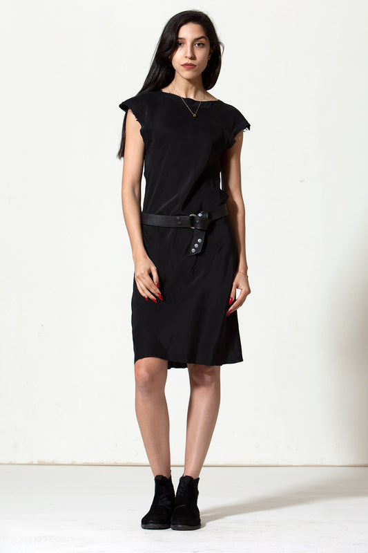 Rodilla Dress: Black
