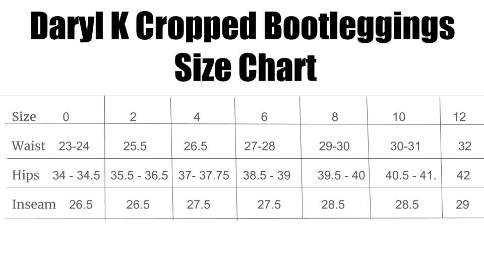 Custom Length for your Leather Leggings and Cropped Bootleggings.