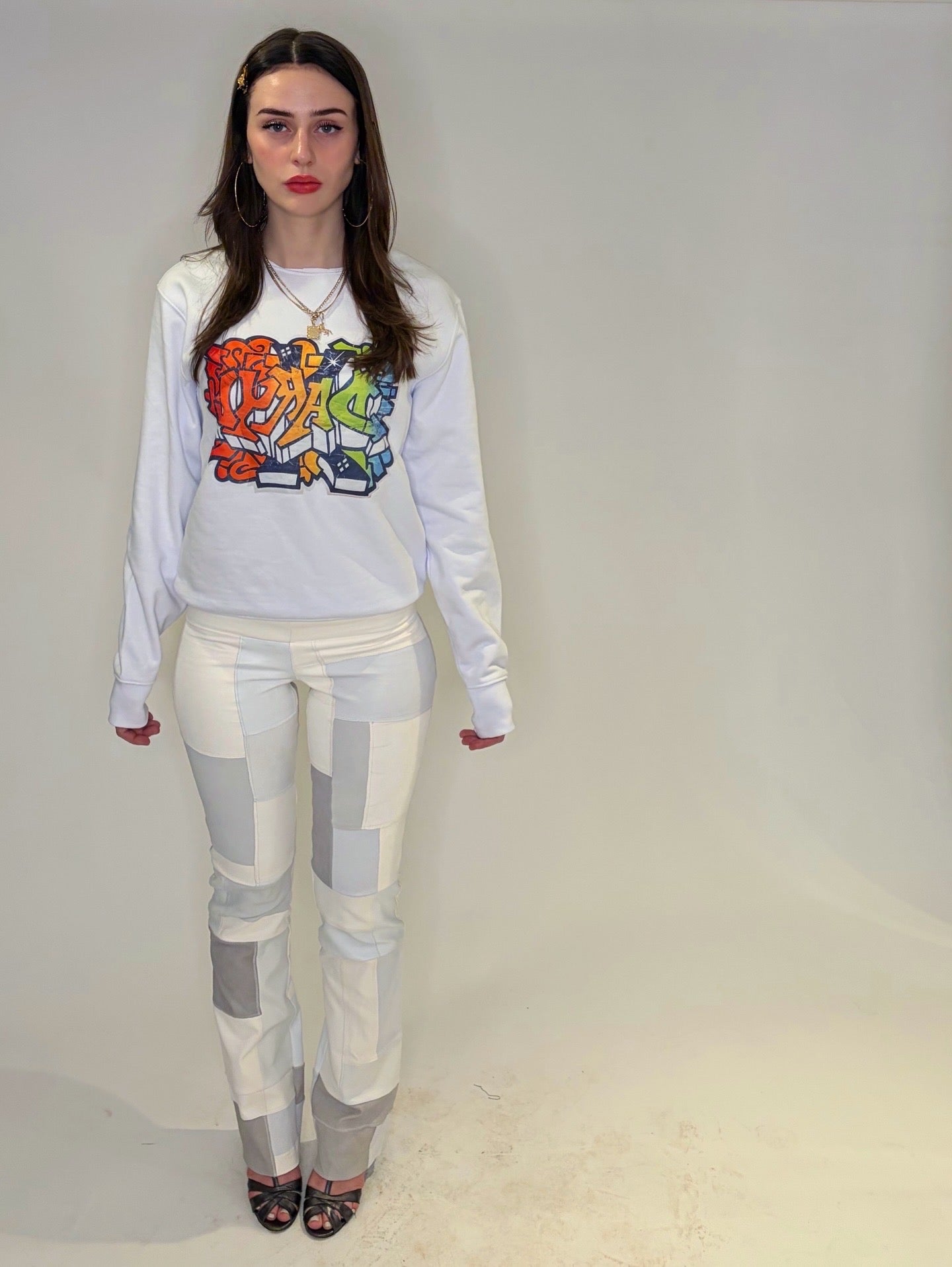 Stretch leather Long Bootlegging