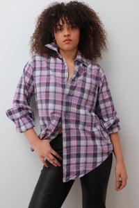 Maguire Shirt Pink/Grey Plaid