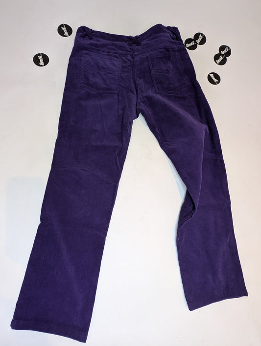 Corduroy Western Cropped Bootcuts