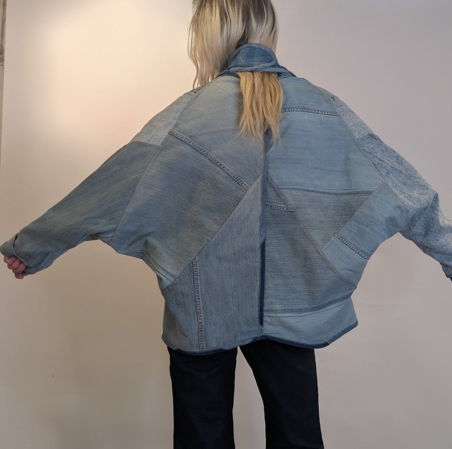 Lipbomber Jacket -Recycled Denim