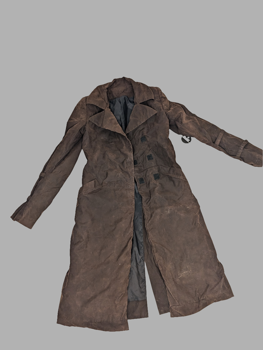 Spy Coat 1998. Chocolate.