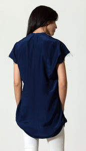 Indigo Silk Empty Top