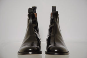 Chelsea Girl Boot. Black Spazzolato