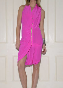 Jump Dress: Fuchsia