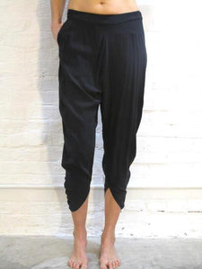 Crescent Pants, silk.