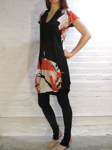 SPRING 2012: Silk Panelled Empty Dress