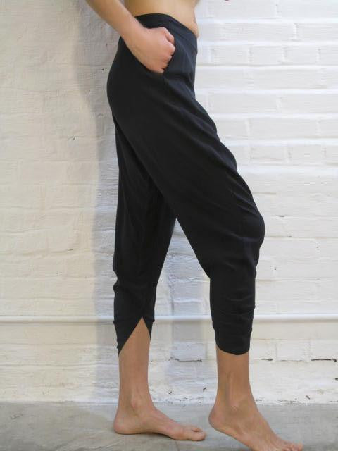 Crescent Pants, silk.