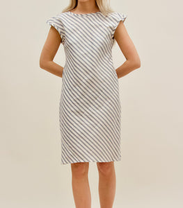 Rodilla Dress Ticking Striped Cotton