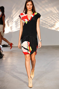 SPRING 2012: Silk Panelled Empty Dress