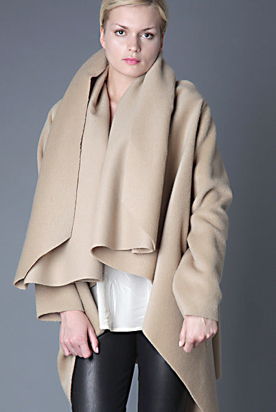 Melton Slash Neck Wrapper