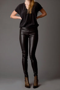 SPRING 2012: Stretch Leather Leggings